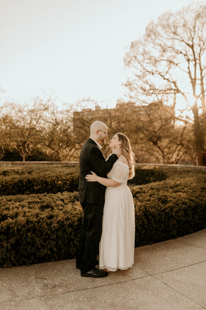 Golden Light at Nelson Atkins in Kansas City. 