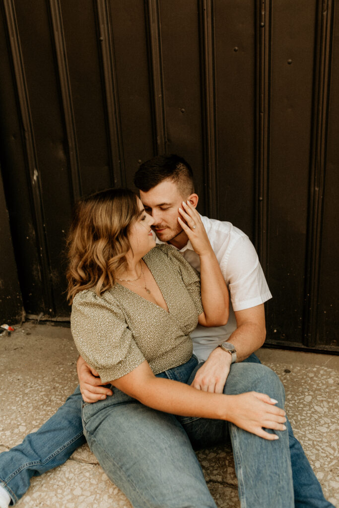 West Bottoms Kansas City Engagement Photo Session. 