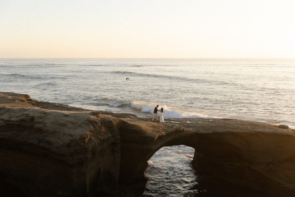 Ocean Cliffside Wedding at Sunset Cliffs in San Diego
