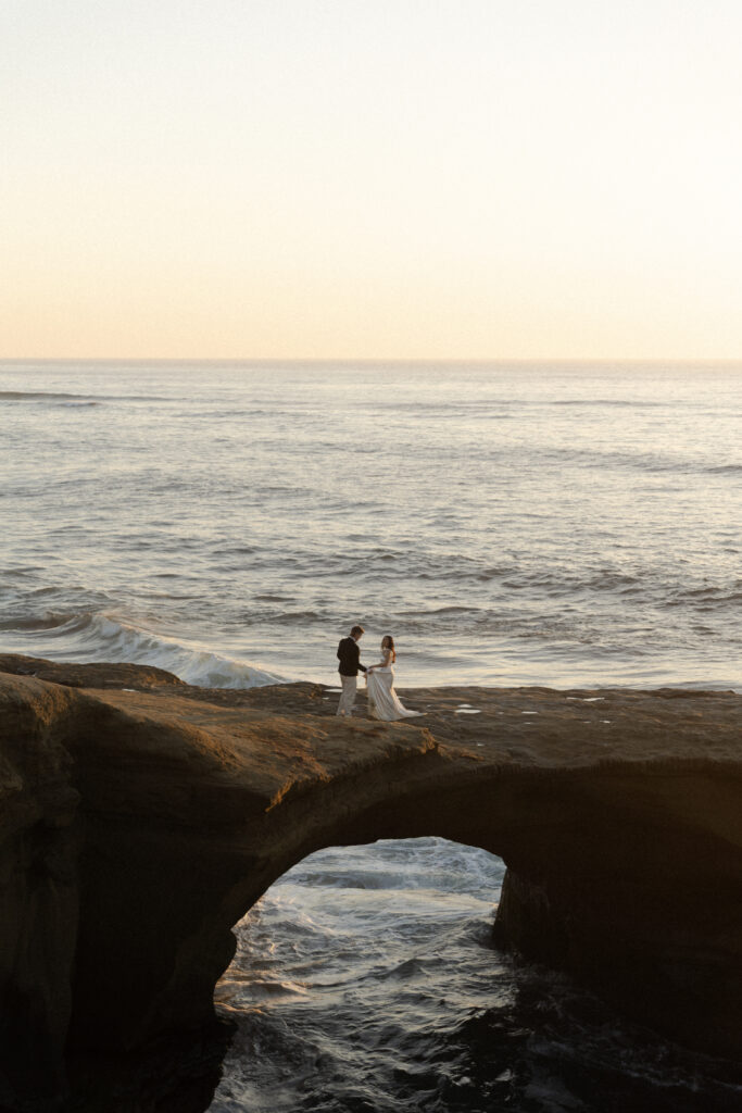 San Diego Elopement at Sunset Cliffs