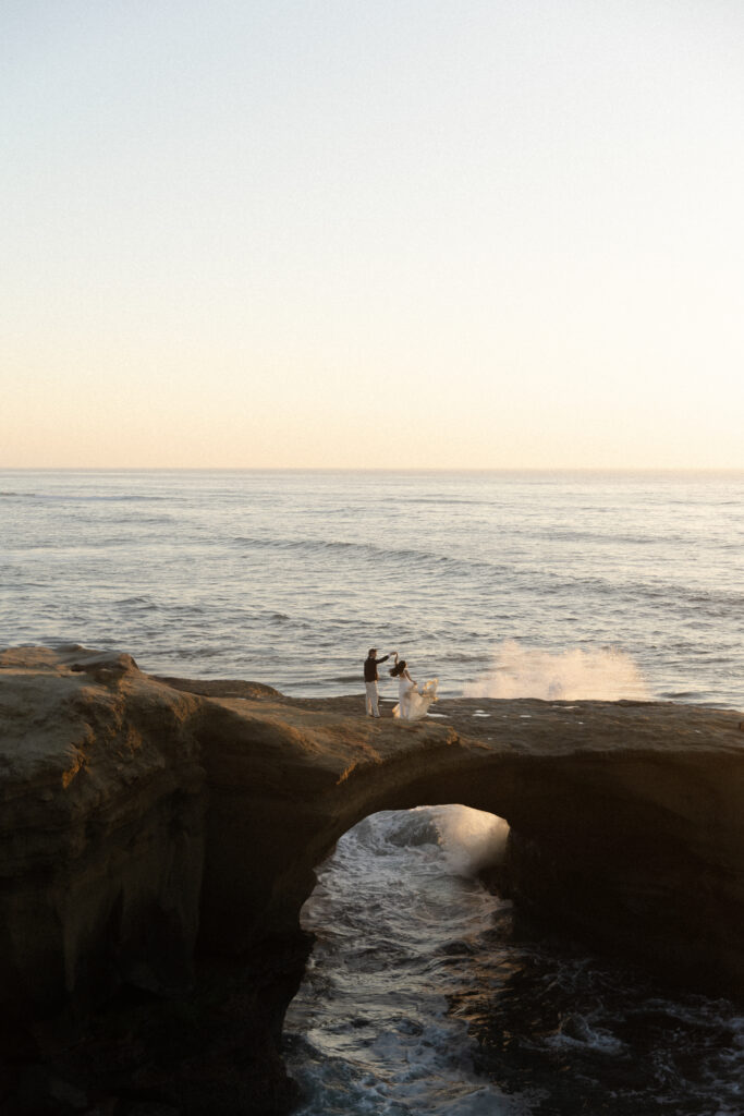 Sunset Cliffs Elopement in San Diego California
