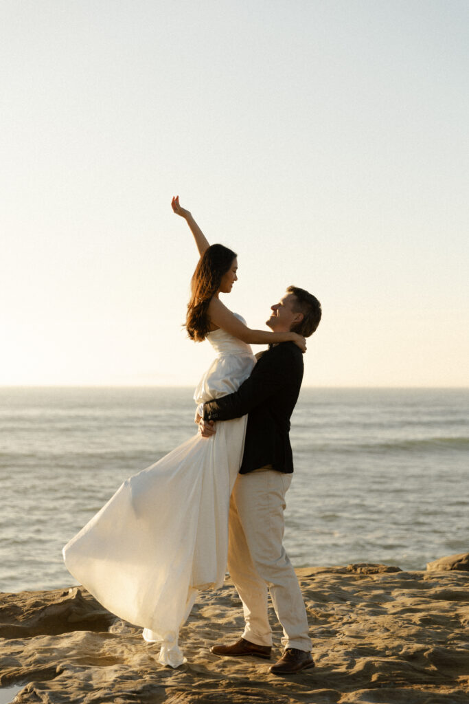 Oceanside Wedding at Sunset Cliffs