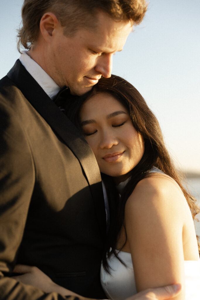 Elopement at Sunset Cliffs in San Diego California