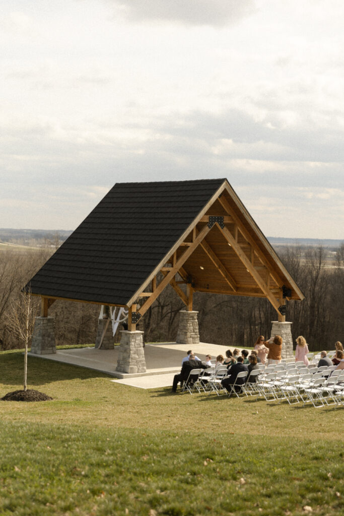 The Ceremony Hillside at The Ridge Wedding Venue in Kansas City
